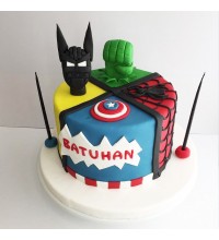 Hayal Kahramanları Konsept Pasta