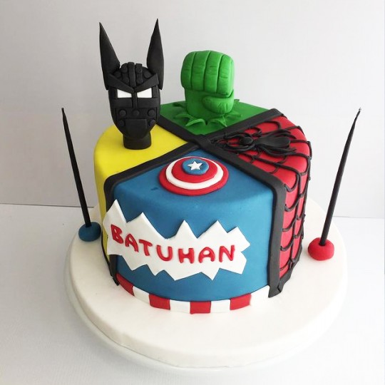 Hayal Kahramanları Konsept Pasta