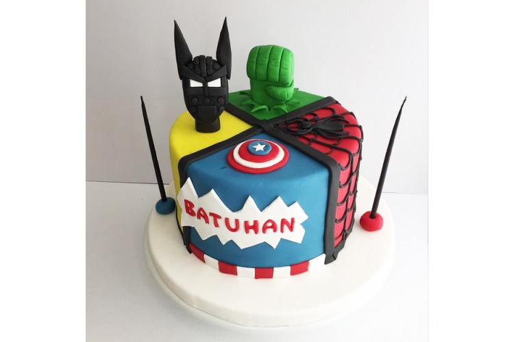 Hayal Kahramanları Konsept Pasta