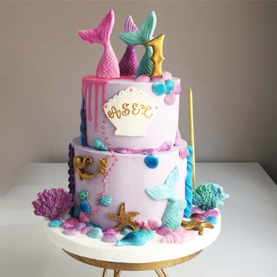 Deniz Temalı Konsept Pasta