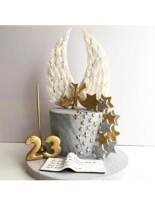 Kanatlı Melek Konsept Pasta